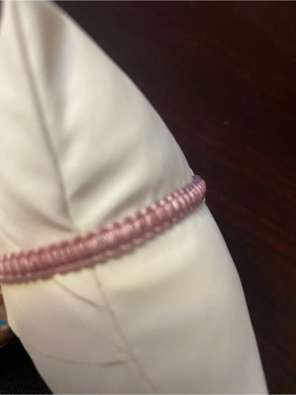 Pink Heart Macramé Bracelet with Glossy Heart Charm